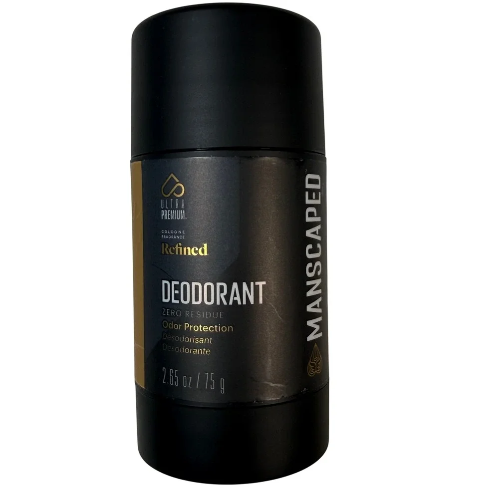 Manscaped Refined Deodorant Aluminum Free Clear Odor Protection 2.65oz NEW